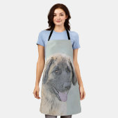 Leonberger schilderen - Kute Original Dog Art Schort (Gedragen)