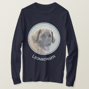 Leonberger schilderen - Kute Original Dog Art T-shirt