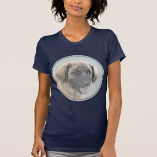 Leonberger schilderen - Kute Original Dog Art T-shirt
