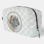 Leonberger Schilderij Leo Schattig Originele Huisd Toilettasje (Rechterhoek)