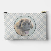 Leonberger Schilderij Leo Schattigee Originele Pet Etui (Achterkant)