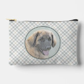 Leonberger Schilderij Leo Schattigee Originele Pet Etui (Voorkant)