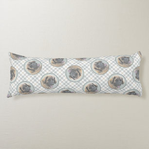 Leonberger Schilderij Leo Schattigee Originele Pet Lichaamskussen