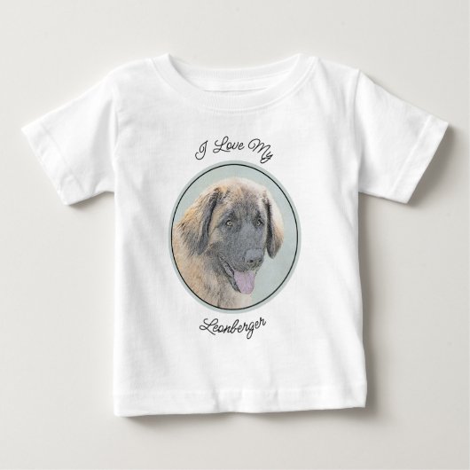 Leonberger Schilderij - Mooie Originele Honden Kun (Voorkant)