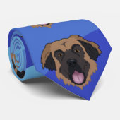 Leonberger Stropdas (Opgerold)