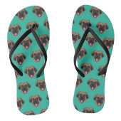 Leonberger Teenslippers (Voetbed)