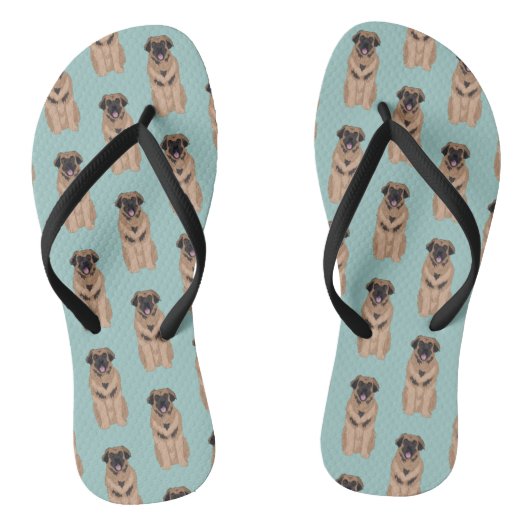 Leonberger Teenslippers (Voetbed)