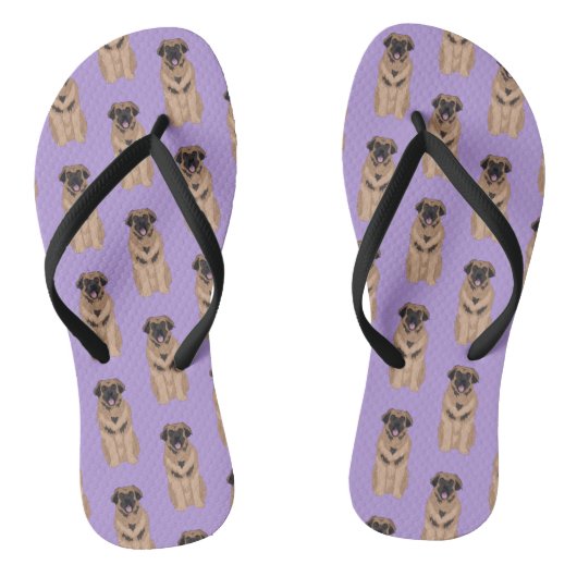 Leonberger Teenslippers (Voetbed)