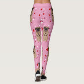 Leonberger Valentijnsdag Leggings (Achterkant)