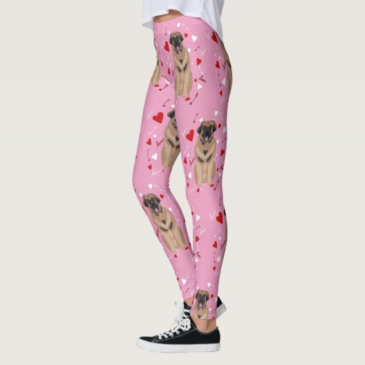 Leonberger Valentijnsdag Leggings (Links)
