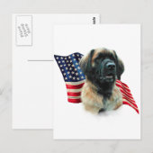 Leonberger Vlag Briefkaart (Voorkant / Achterkant)