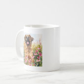 Leonberger Watercolor Mug Koffiemok (Voorkant links)