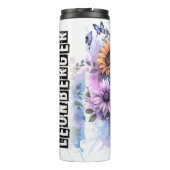 Leonberger's Floral Majesty Thermosbeker (Achterkant)