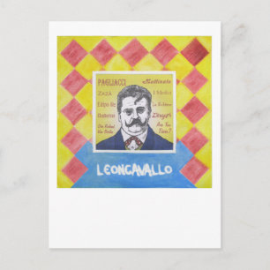 Leoncavallo Briefkaart