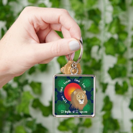 Leone 23 luglio al 22 agosto Portachiavi Sleutelhanger (Hand)