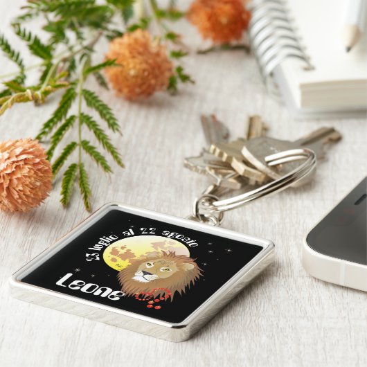 Leone 23 luglio al 22 agosto Portachiavi Sleutelhanger (Zijkant)