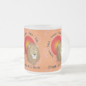 Leone 23 luglio al 22 agosto Tazze Matglas Koffiemok (Voorkant rechts)