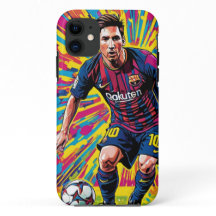 Leonel Messi In Wpap iPhone / iPad Hoezen