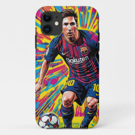 Leonel Messi In Wpap iPhone / iPad Hoezen