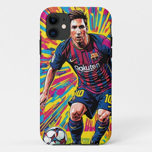 Leonel Messi In Wpap iPhone / iPad Hoezen (Achterkant)