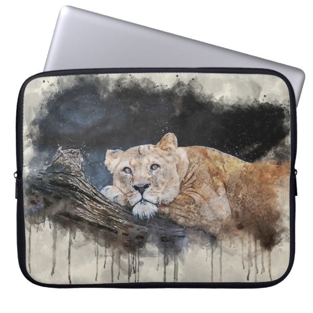 Leoness Laptop Sleeve (Voorkant)