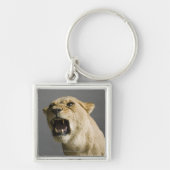 Leoness roaring sleutelhanger (Voorkant)