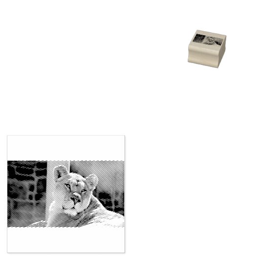 Leoness Rubberstempel (Gestempeld)