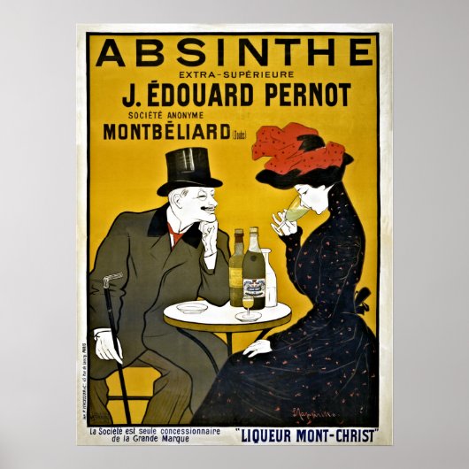  Leonetto Cappiello Absinthe ad Poster (Voorkant)