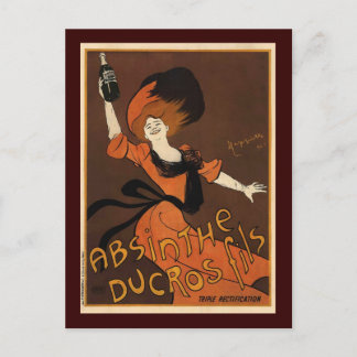 Leonetto Cappiello Absinthe Ducros Fils Briefkaart