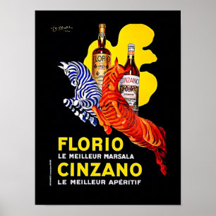 Leonetto Cappiello Art Deco Likeurposter Poster