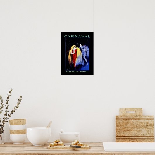 Leonetto Cappiello Art Deco Poster "Carnaval" (Keuken)
