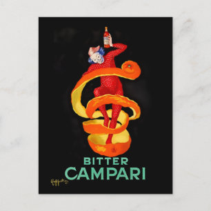 Leonetto Cappiello Bitter Oranje Liqueur Poster Briefkaart