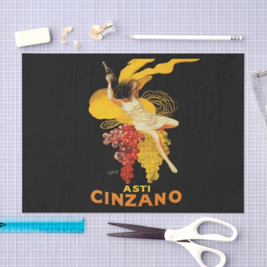 Leonetto Cappiello Cinzano Cocktail Adverteren Tissuepapier (Craft)