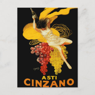 Leonetto Cappiello Cinzano Cocktail Reclame Briefkaart