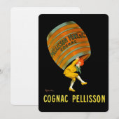 Leonetto Cappiello Cognac Pelisson Adverteren Kaart (Voorkant / Achterkant)