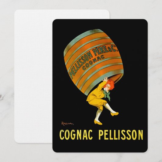 Leonetto Cappiello Cognac Pelisson Adverteren Kaart (Voorkant / Achterkant)
