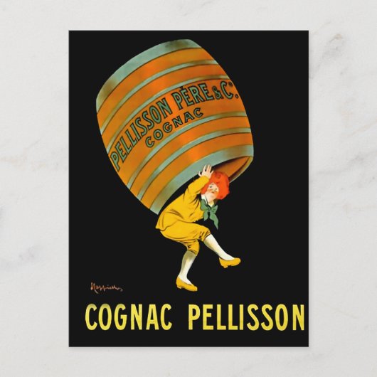 Leonetto Cappiello Cognac Pelisson Reclame Briefkaart (Voorkant)