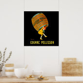 Leonetto Cappiello Cognac Pelisson Reclame Poster (Keuken)