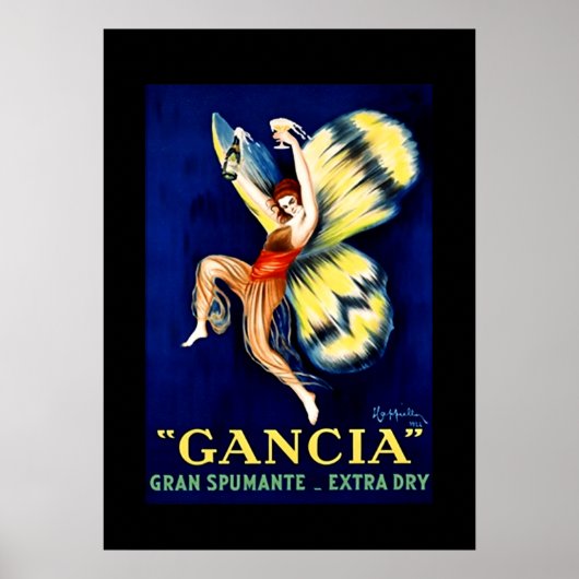 Leonetto Cappiello Gran Spumonte Poster (Voorkant)