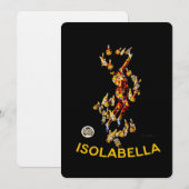 Leonetto Cappiello Isolabella Liqueur Adverteren Kaart (Voorkant / Achterkant)