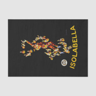 Leonetto Cappiello Isolabella Liqueur Adverteren Tissuepapier