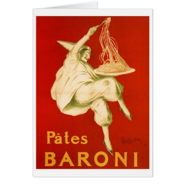 Leonetto Cappiello — Italiaanse deegwaren (Voorkant)