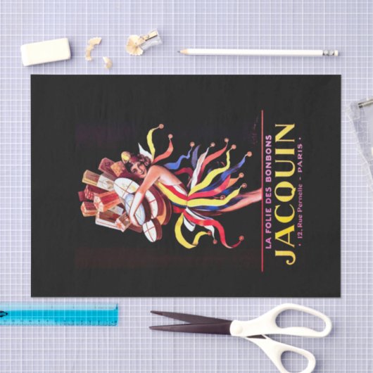 Leonetto Cappiello Jacquin Bonbon Adverteren Tissuepapier (Craft)