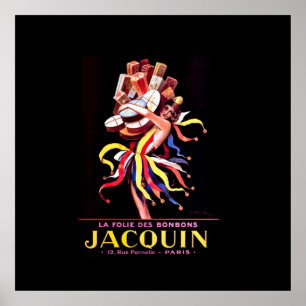 Leonetto Cappiello Jacquin snoepreclame Poster