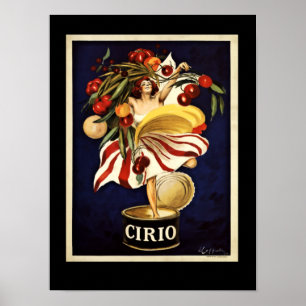 Leonetto Cappiello jaren 1920 Franse Poster "Cirio
