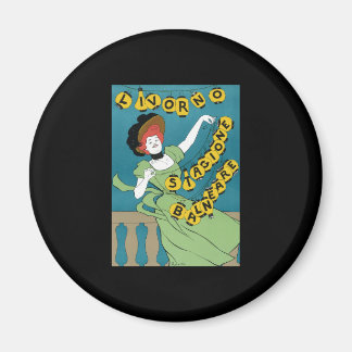 Leonetto Cappiello Livorno Stagione Balneare Magneet
