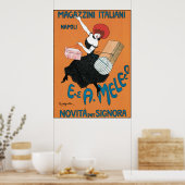 Leonetto Cappiello Magazzini Italiani Poster (Keuken)