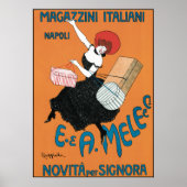 Leonetto Cappiello Magazzini Italiani Poster (Voorkant)