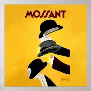 Leonetto Cappiello Mossant Hoed Advertentieposter Poster