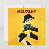 Leonetto Cappiello Mossant Pet Adverteren Poster Magnetische Uitnodiging (Voorkant)